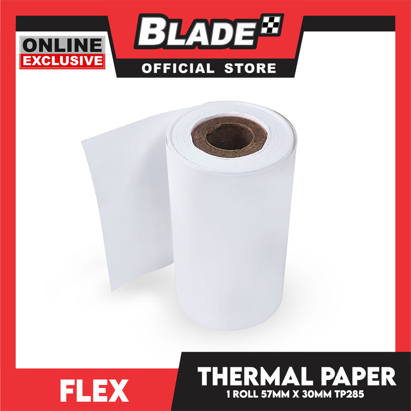 Flex Thermal Paper TP285 57MM x 30MM Cash Register POS Receipt Paper