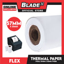 Flex Thermal Paper TP285 57MM x 30MM Cash Register POS Receipt Paper