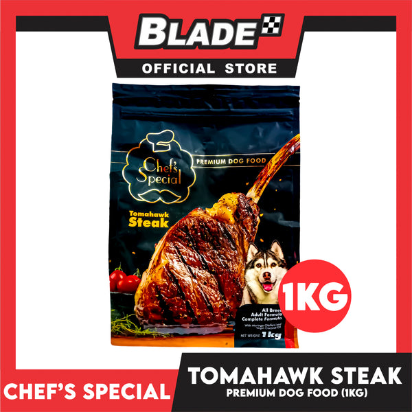 Chef's Special Premium Dog Food Tomahawk Steak 1kg (Adult)