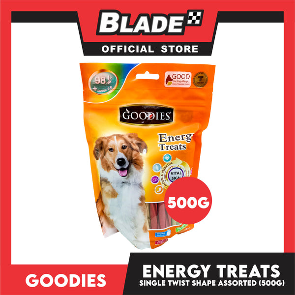 Goodies Dog Energy Treats (Single Twist) 500g