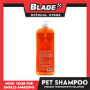 Wow, Your Fur Smells Amazing, Premium Fragrance pH Balanced Pet Shampoo 1L (Furry Sweet)