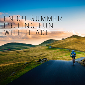 Enjoy summer cycling fun with Blade