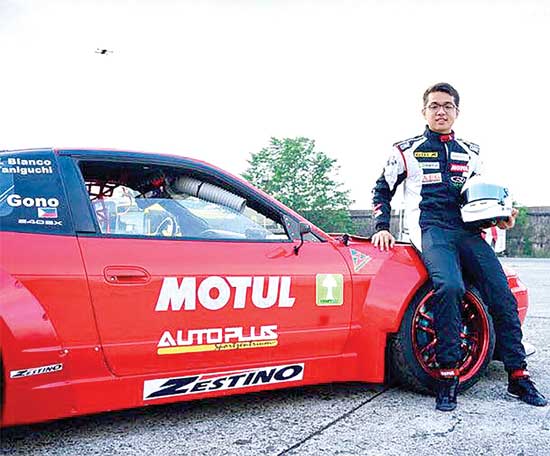 Gono makes history in local motorsports