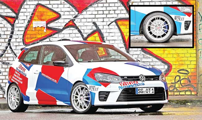 The 420-hp POLO R by Wimmer