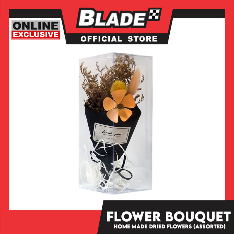 Gifts Mini Bouquet Artificial Dried Plant with Flower H-111 (Assorted Designs and Colors)