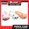 Gifts Pencil Case Animal Character with Zipper (Assorted Designs and Colors)
