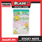 Gifts Sticky Note Diary Sticker Die Cut 3S Set (Assorted Colors)