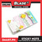 Gifts Sticky Note Diary Sticker Die Cut 3S Set (Assorted Colors)