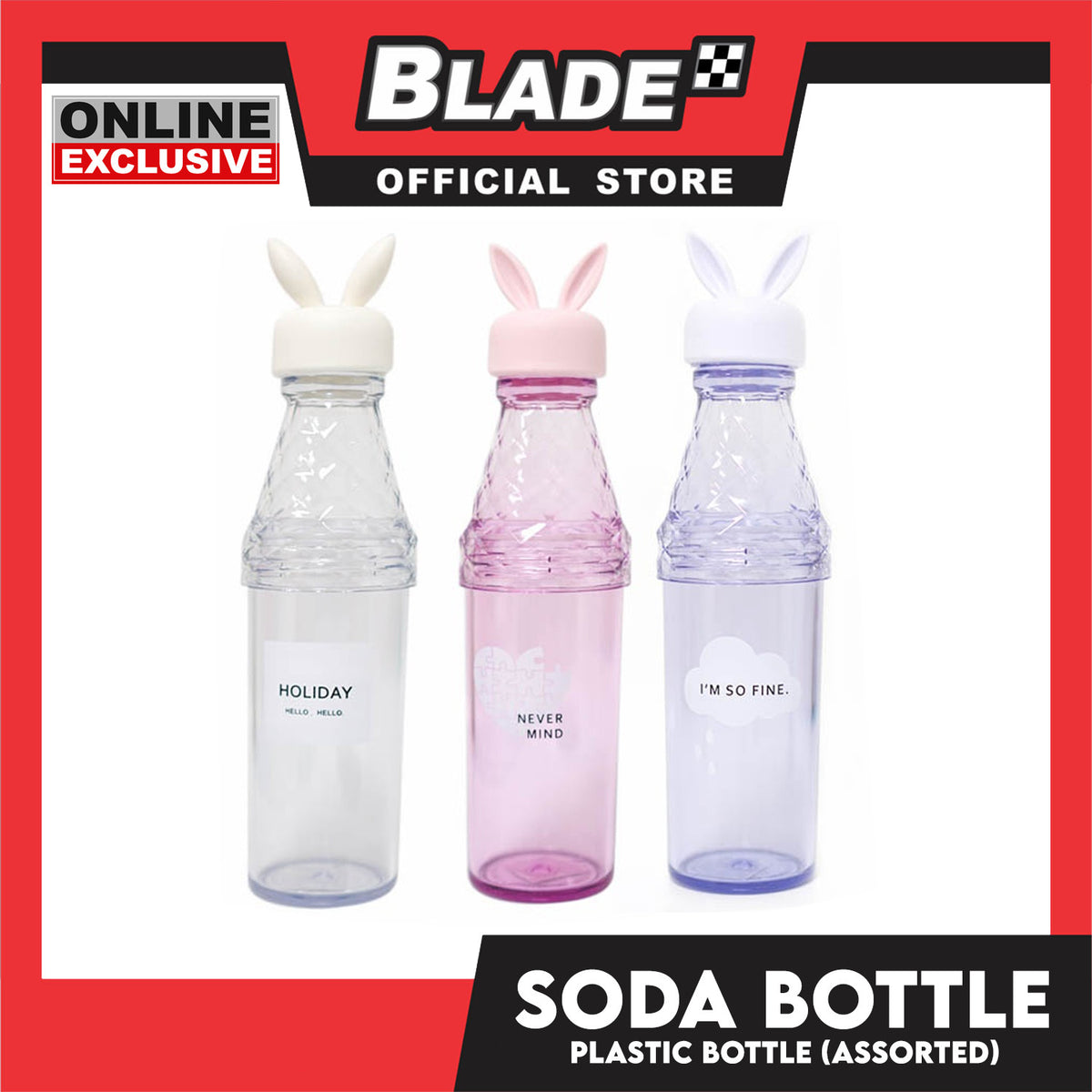 Gifts Soda Tumbler Bottle AN1466 (Assorted Designs and Colors)