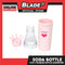 Gifts Tumbler Soda Bottle with Love and Heart Design 420ml AP1467 (Assorted Designs and Colors)