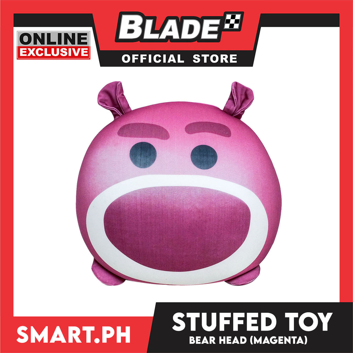 Gifts Stuffed Toy Bear Head Design (Assorted Designs and Colors)