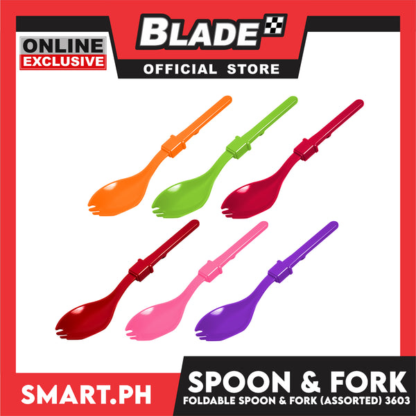 Gifts Fordable Spoon and Fork (Assorted Colors)