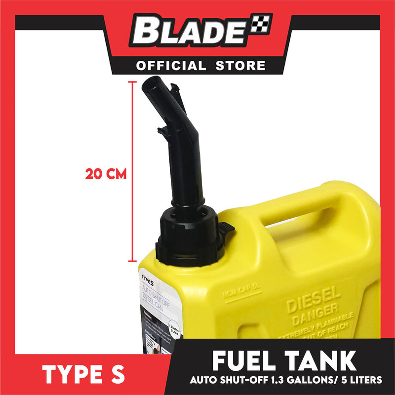 Type S Fuel Tank 5L AC5737 (Yellow)