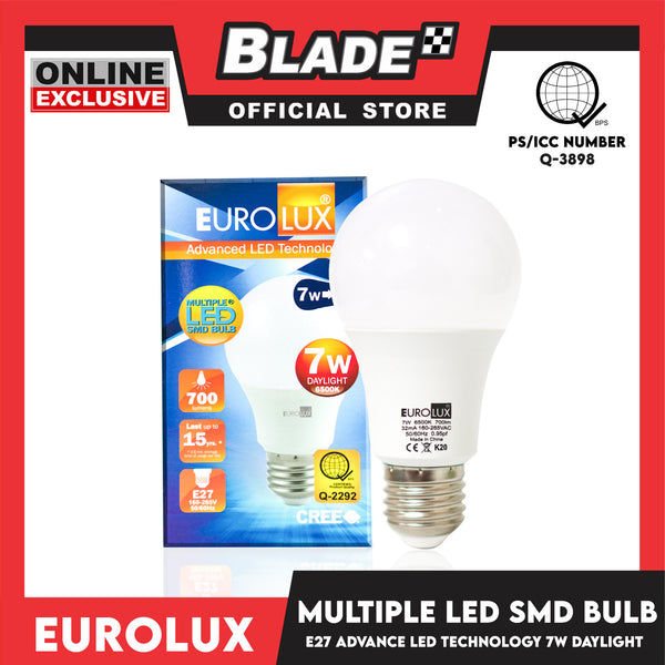 Eurolux LED SMD Bulb E27 7W 6500K Daylight