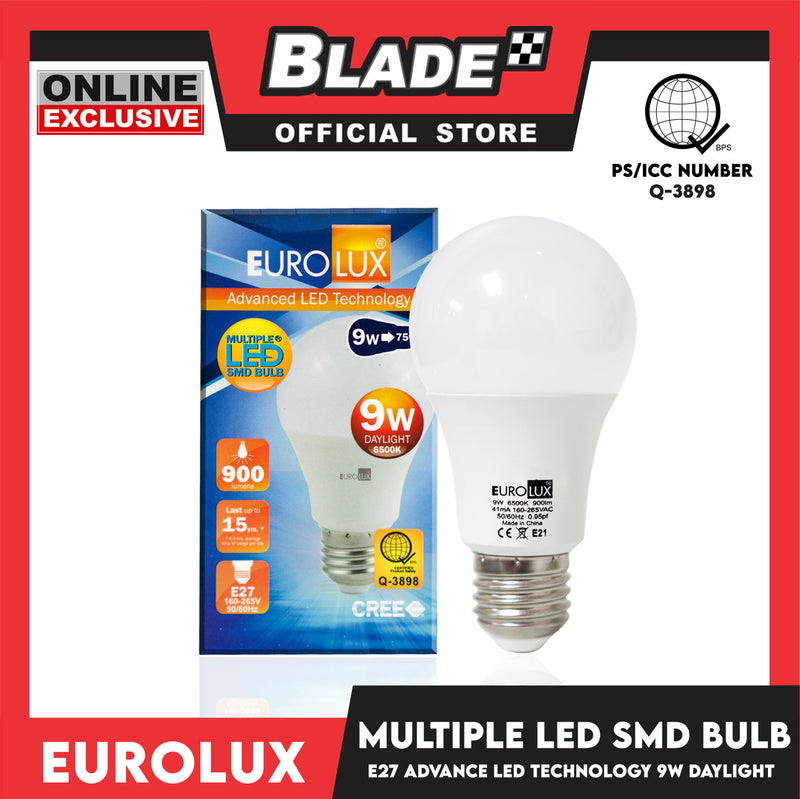 Eurolux LED SMD Bulb E27 9W 6500K Daylight