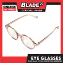 Gifts Eye Glasses Plain Glass Frame Eyewear Protection XZ-DCSG01 (Assorted Colors and Designs)