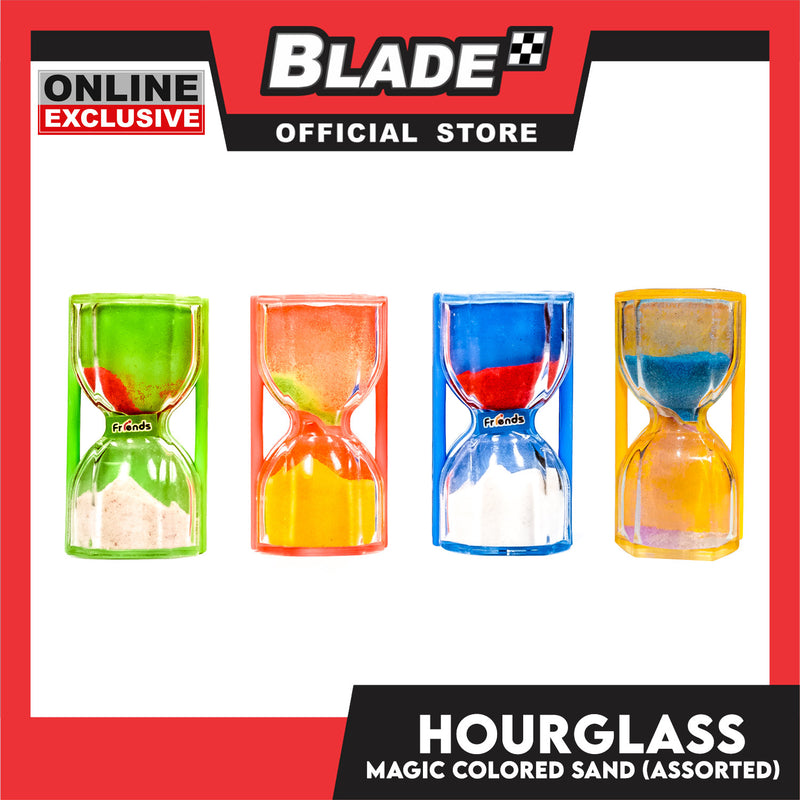 Gifts Hourglass With Colored Sand (Assorted Designs and Colors)