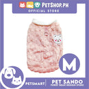 Pet Sando Furry Bear Design Pink (Medium) For Cats and Dogs