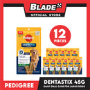 12pcs Pedigree Dentastix Large (25-50kg) 112g (3 Sticks) Dog Dental Treats
