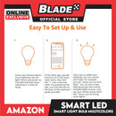 Amazon Alexa Light Bulb Smart Led Smart Light Bulb Multicolors (Bluetooth Amzn Echo Device Required)