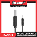 Baseus Data Cable 2.1A Lightning Cable 100cm for Android CAMUN-01 (Black) Quick Cord Charge