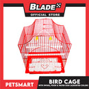 Bird Cage with Swing, Food and Water Dish