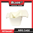 Bird Cage with Swing, Food and Water Dish