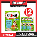 12pcs Kitekat Wet Cat Food in Pouch for Junior 70g (Chicken and Tuna)