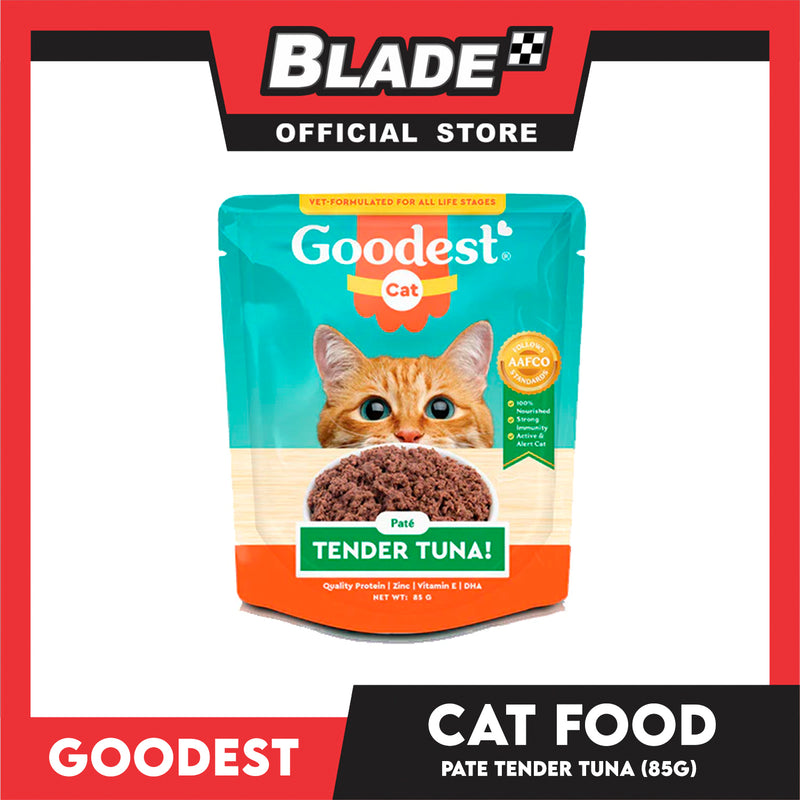 Buy 1 Get 1 ! Goodest Cat Tender Tuna Pate 85g Wet Cat Food