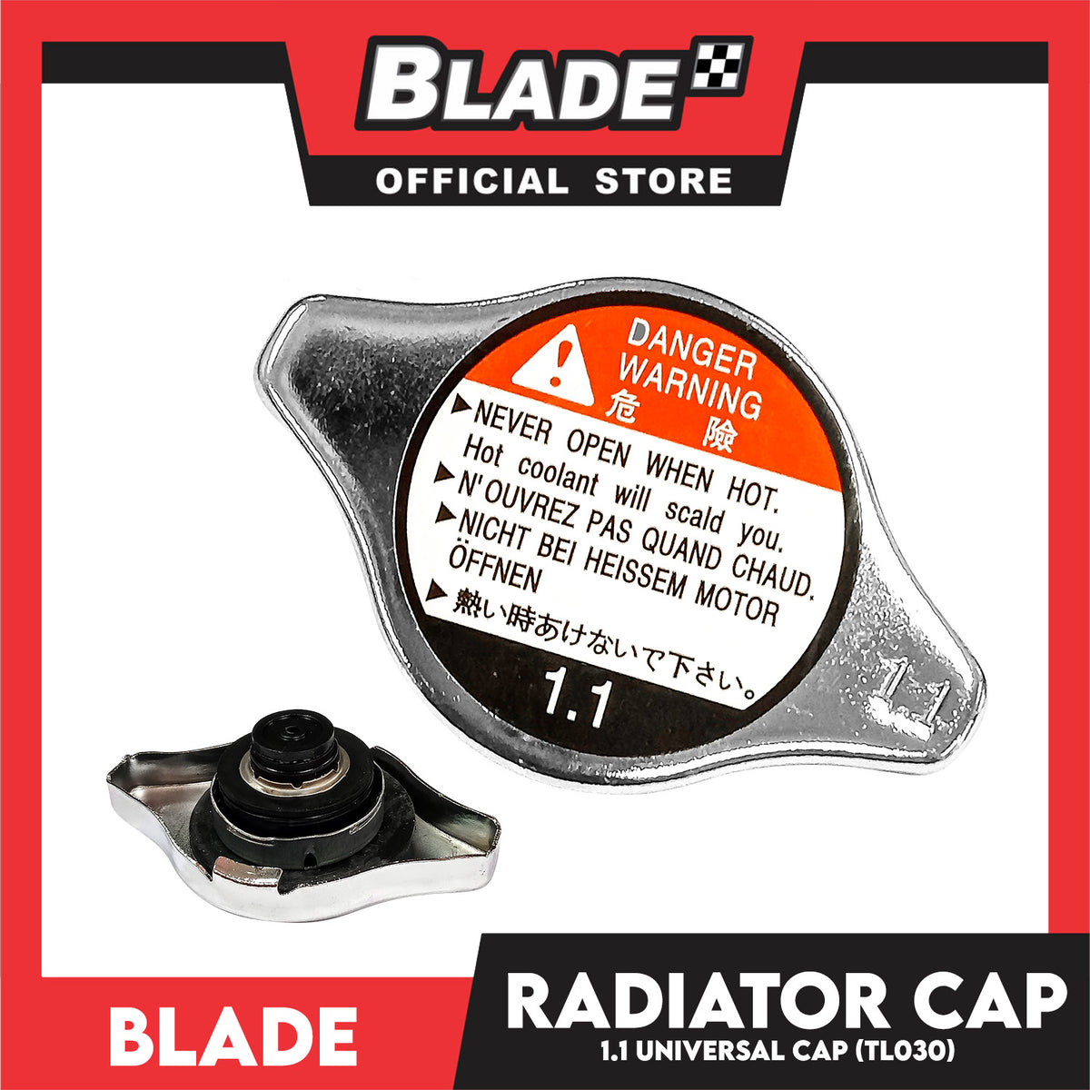 Blade Radiator Cap 1.1 Universal (TL030)