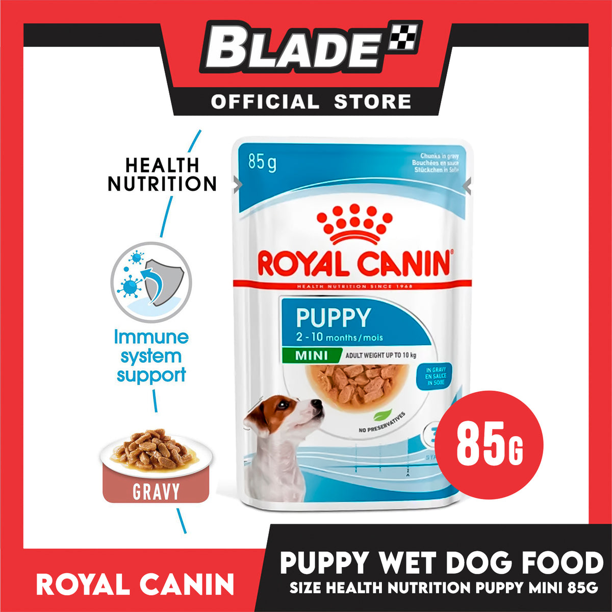 Royal Canin Mini Puppy (85g) Wet Dog Food - Size Health Nutrition