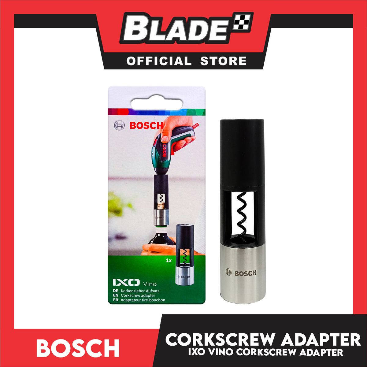 Bosch Corkscrew Adapter IXO 1 600 A00 1YD