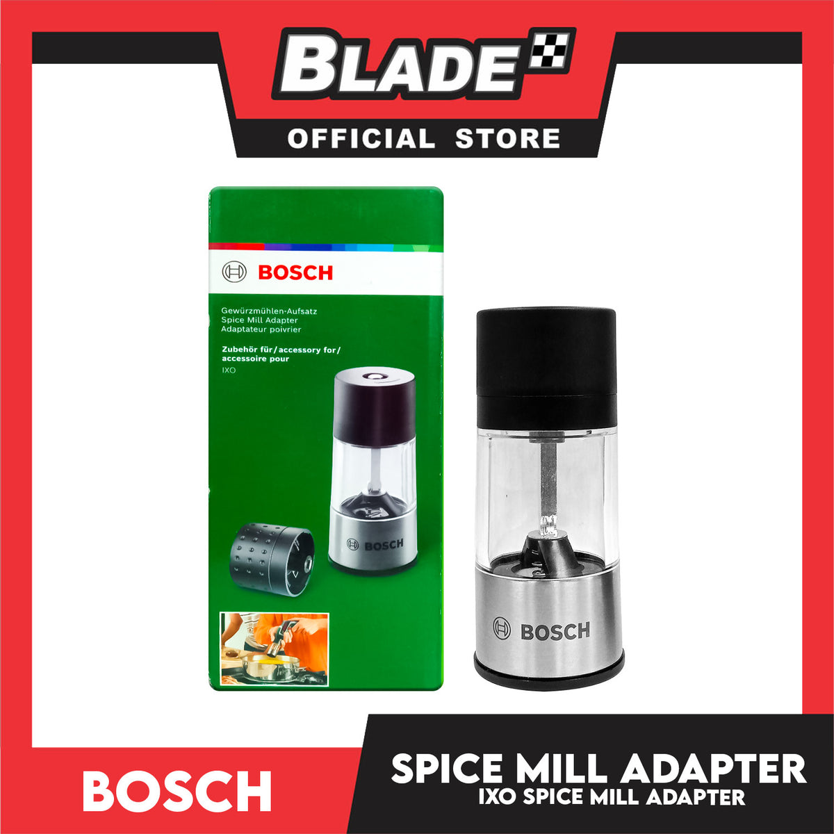 Bosch Spice Mill Adapter IXO