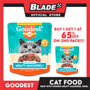 Buy 1 Get 1 ! Goodest Cat Meaty Mackerel Pate with Chunks 85g Wet Cat Food