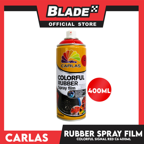 Carlas Colorful Rubber Spray Film 400ml (Signal Red)