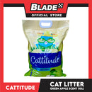 Cattitude Bentonite Cat Litter (Green Apple) Quick Clumping 10 Liters
