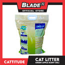 Cattitude Bentonite Cat Litter (Green Apple) Quick Clumping 10 Liters