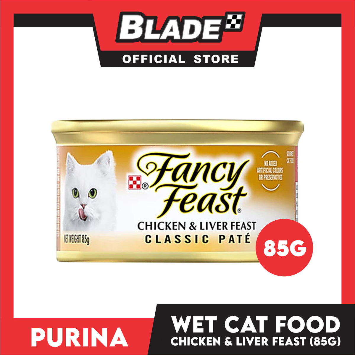 Purina Fancy Feast Classic Pate Tender Liver and Chicken Feast Adult Wet Cat Food