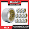 Flex Cloth Duct Tape 48mm x 10m Bundle of 12 (Silver)