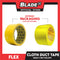 Flex Cloth Duct Tape 48mm x 10m (Yellow) Bundle of 12