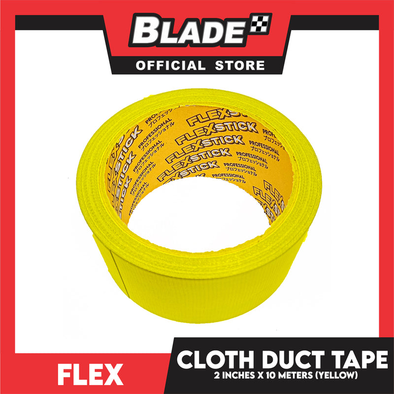 Flex Cloth Duct Tape 48mm x 10m (Yellow)