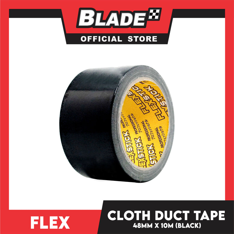 Flex Cloth Duct Tape 48mm x 10m (Black)