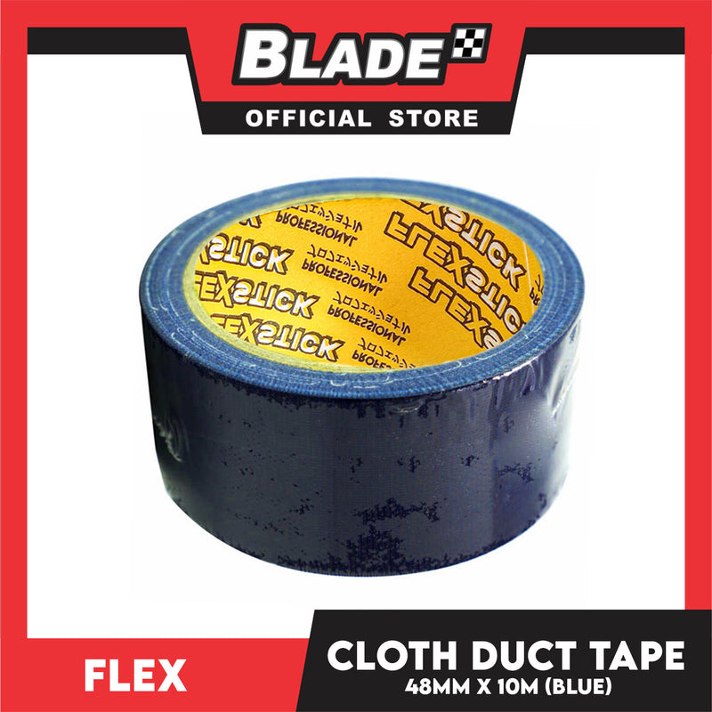 Flex Tape Cloth Duct Tape 48mm x 10m (Blue)