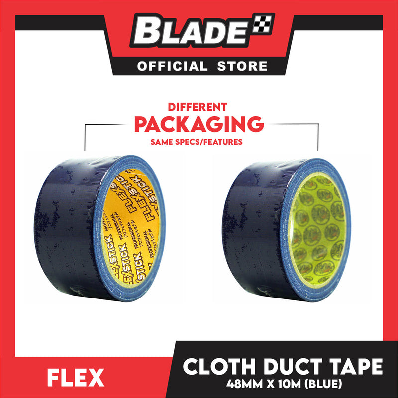 Flex Tape Cloth Duct Tape 48mm x 10m (Blue)