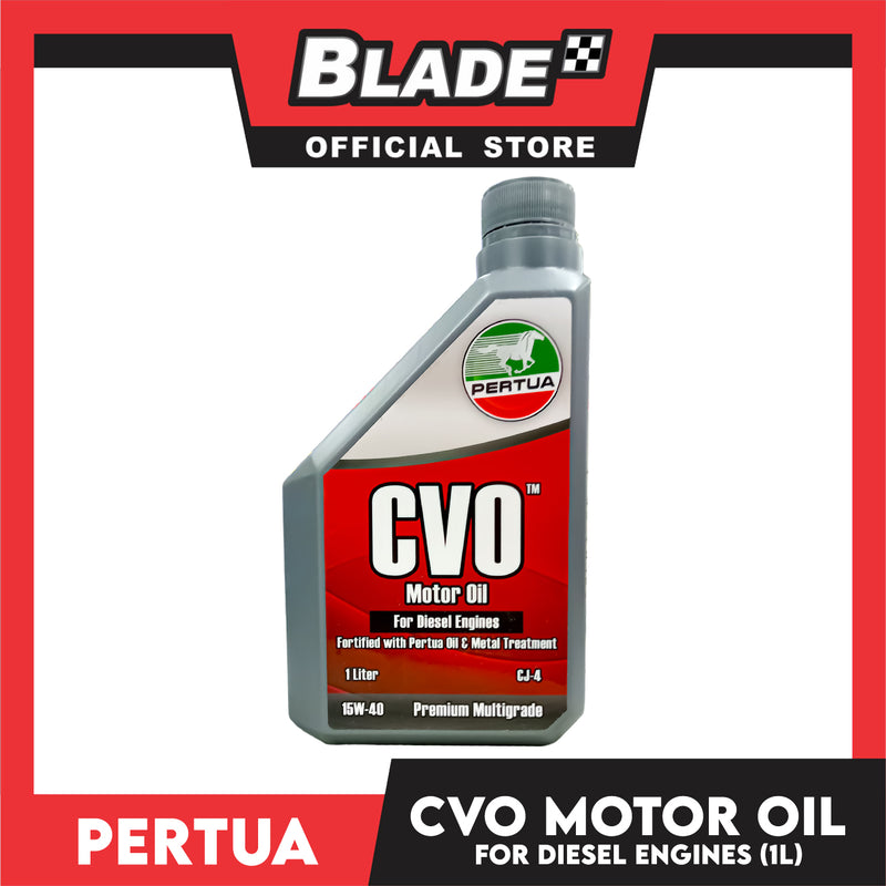 Pertua CVO Motor Oil for Diesel Engines 1Liter Fortified with Pertua Oil and Metal Treatment
