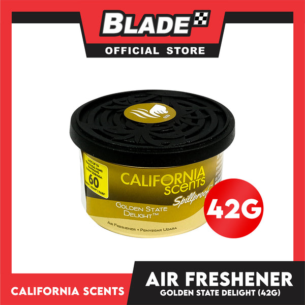 California Scents Organic Air Freshener (Golden State) 42g