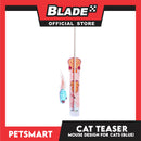 Pet Toy Cat Teaser Mouse Design (Blue)