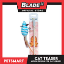 Pet Toy Cat Teaser Mouse Design (Blue)