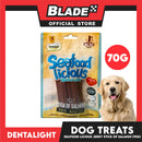 Dentalight Seafood Licious Premium Jerky  (Stick of Salmon) Oven-roasted 70grams