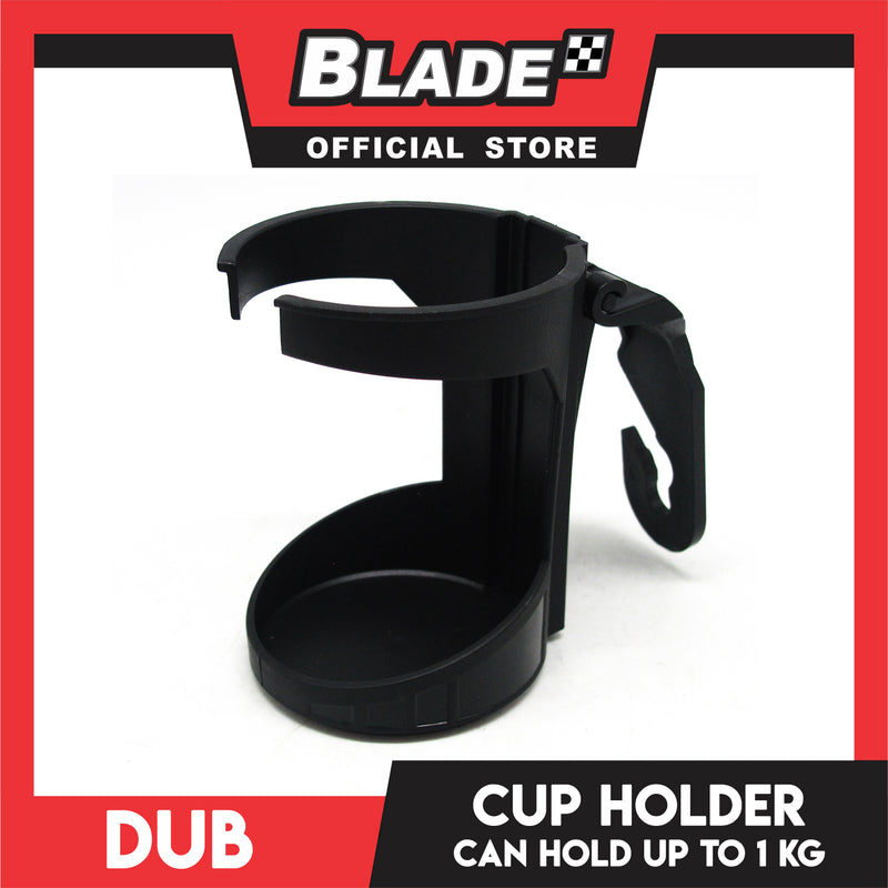Dub Car Headrest Cup Holder (Black) Conveniently Holds Cups, Tumblers, Cans and More